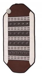 Mata turmalinowa z kamieniami mafanowymi podgrzewana PH-C06A