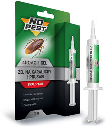 Żel na karaluchy, prusaki NO PEST. Trutka na karaluchy, prusaki 10g.