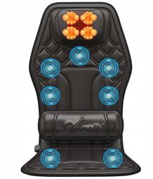 Mata Masująca z grzaniem, chłodzeniem, masaż shiatsu, masaż wibracyjny, masaż karku, PH-308Y