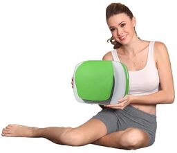 Poduszka masująca Infraped V, do masażu pleców, ciała, masażer Shiatsu