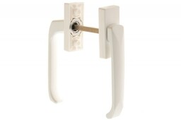 Klamka balkonowa pod żaluzje odm.15, 15339U01 (do grubości drzwi 90mm-95mm), biała (45-21-153-15339u1)