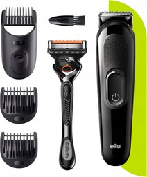 Braun Series 3 : Maszynka do włosów, Trymer, Golarka - Wszystko w jednym HQ