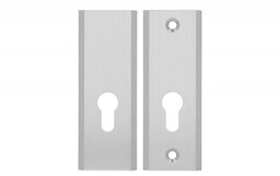 Rozeta AXA Haga/Niagara WB długa (137 mm), kolor F6 - stal nierdzewna