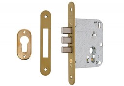 Zamek MCM 612R-MR krótki-bolce mosiądz