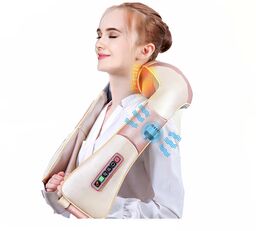 Masażer karku pleców Shiatsu z wibracją oraz grzanie PH-S4