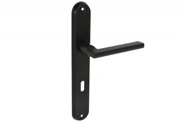 Klamka drzwiowa GAMET CLASSICO DH98-14N72-L36-BL, KL, czarny głęboki mat