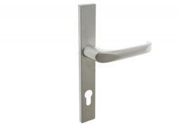 Klamka drzwiowa FAM 14163 92/240/32 chrom matowy lewa (3 śruby)