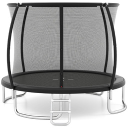 Trampolina zewnętrzna z drabinką Trampolina ogrodowa 305 cm