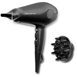 Rowenta Ultra Silence CV6430 Jonizacja Dyfuzor Zimny nawiew 1800W 2 prędkości 3 temperatury Suszarka do włosów