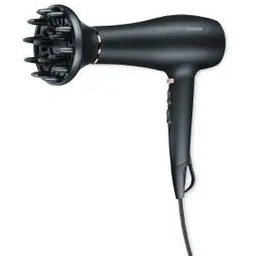 Beurer HC 50 Jonizacja Dyfuzor Zimny nawiew 2200W 2 prędkości 3 temperatury Suszarka do włosów