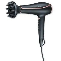 Beurer HC 80 Jonizacja Dyfuzor Zimny nawiew 2200W 2 prędkości 3 temperatury Suszarka do włosów