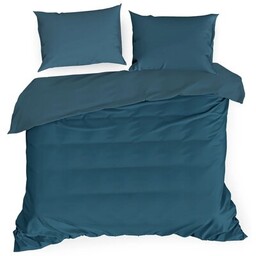 EUROFIRANY Pościel Nova3 160 x 200 cm Granatowy