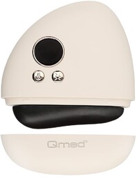 Elektroniczny masażer Gua Sha z funkcją podgrzewania - przyrząd do masażu twarzy i rozluźnienia mięśni Qmed (Spa Ritual Electronic Gua Sha Massager)