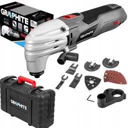 Graphite Urządzenie Wielofunkcyjne Szlifierka 250W Regulacja Obrotów 59G023