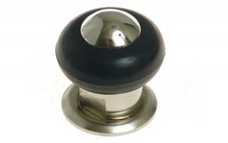 Ogranicznik drzwiowy przykręcany, chrom