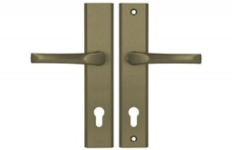 Klamka Axa Niagara ++ 92 WB, kolor F4 - stare złoto (grubość drzwi 74-83 mm)