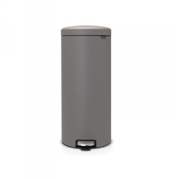 Brabantia Poland Sp. Z.o.o Kosz pedałowy NEWICON 30L Mineral Concrete Grey