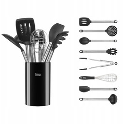 Zestaw przyborów kuchennych Teesa silikon stal