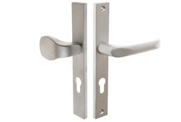 Pochwyt-klamka drzwiowa FAM 15119 90/240/32 chrom matowy prawa (2 śruby)