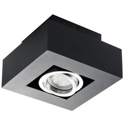 KANLUX Lampa sufitowa punktowa Stobi DLP 50-B Czarny