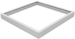 Ramka natynkowa do panelu 60x60 kwadratowego wysoka 62mm biała