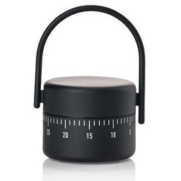 ZONE Denmark SINGLES Timer - Minutnik Kuchenny - Czarny