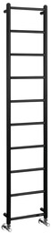 Sapho Dina grzejnik łazienkowy 350x1680mm czarny mat IR378TB