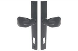 Gałko-gałka drzwiowa L=92 G1/S1 RAL 7016 antracyt matowy (WK00000006758)