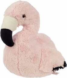 Puckator Pluszowy ogranicznik do drzwi z flamingiem, mieszany, wysokość 24 cm, szerokość 16 cm, głębokość 21 cm