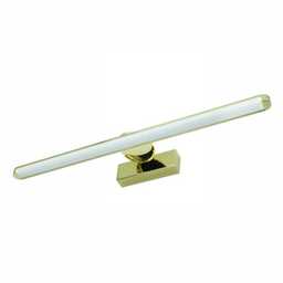 Kinkiet, lampa nad lustro SIRIUS 12W 60 cm złota