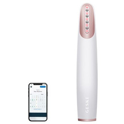 GESKE Masażer do twarzy 7w1 Biało - różowy