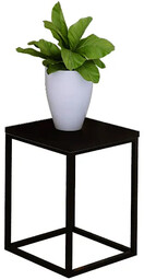 Elior Czarny metalowy stojak na kwiaty S2-D86