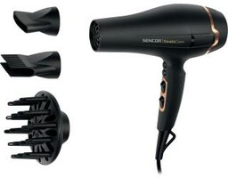 Sencor SHD 8275BK Jonizacja Dyfuzor Zimny nawiew 2400W 2 prędkości 3 temperatury Suszarka do włosów