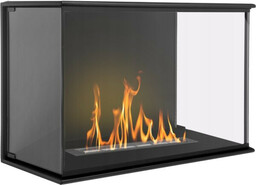 Aflamo Lares 100 - biokominek ścienny/do zabudowy