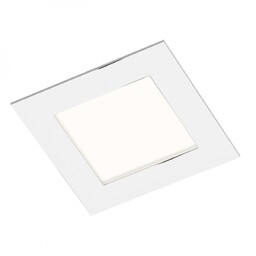 SLENDER SQ 8 lampa sufitowa wpuszczana chrom 230V LED 3W 3000K - R12187