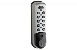 Zamek szyfrowy elektroniczny Euro-Locks 3781 pionowy, srebrny, 20 mm(E0208)