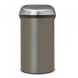 Brabantia Poland Sp. Z.o.o Kosz TOUCH BIN 60L Platinum / Matt Steel FPP