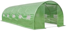 Zielony tunel foliowy z metalowym stelażem 3x8m Garden Point