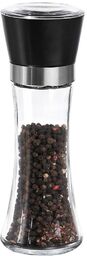 Młynek do pieprzu i soli szklany 18,5 cm