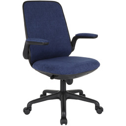 Krzesło obrotowe Easy Black Granatowe, idealne dla dziecka i nastolatka