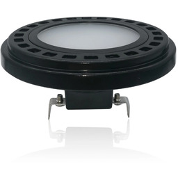 Żarówka ECONOMY AR111 SMD 12W 30deg; 3000K czarna 450243 - LOONARI