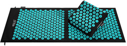 ERGO MATA do akupresury z poduszką 110x42 cm czarno niebieska