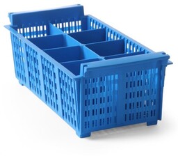 POJEMNIK KOSZ NA SZTUĆCE DO ZMYWARKI 425x205x150 mm