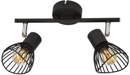 Lampa ścienna FLY czarna 2x40W E14 Candellux 92-61898