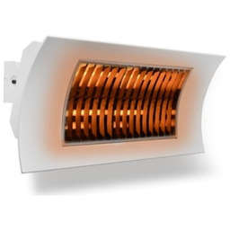 Promiennik podczerwieni biały 230 V / 50 Hz 1000/2000W ŻARNIK Z WŁÓKNA WĘGLOWEGO, OASI