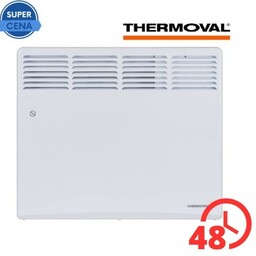 Grzejnik konwektorowy 45x78,5x9 cm niskotemperaturowy elektryczny T18 2000 ED 2,0 kW, IP24, biały