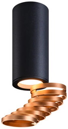 Lampa sufitowa TUBA złoty/czarny Candellux 2277110
