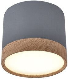 Lampa sufitowa TUBA szara LED 9W Candellux 2275925