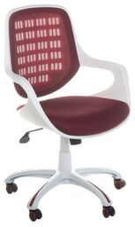 Bs fotel biurowy corpocomfort bx-4325 burgund