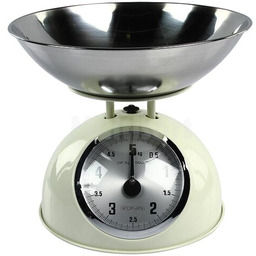 Waga kuchenna w stylu retro KS60 do 5kg kremowa